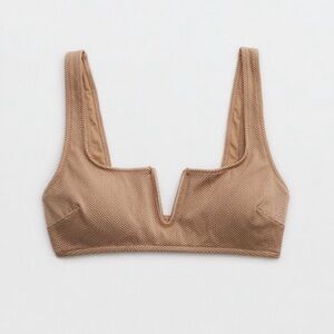 Aerie small scoop neck bikini top